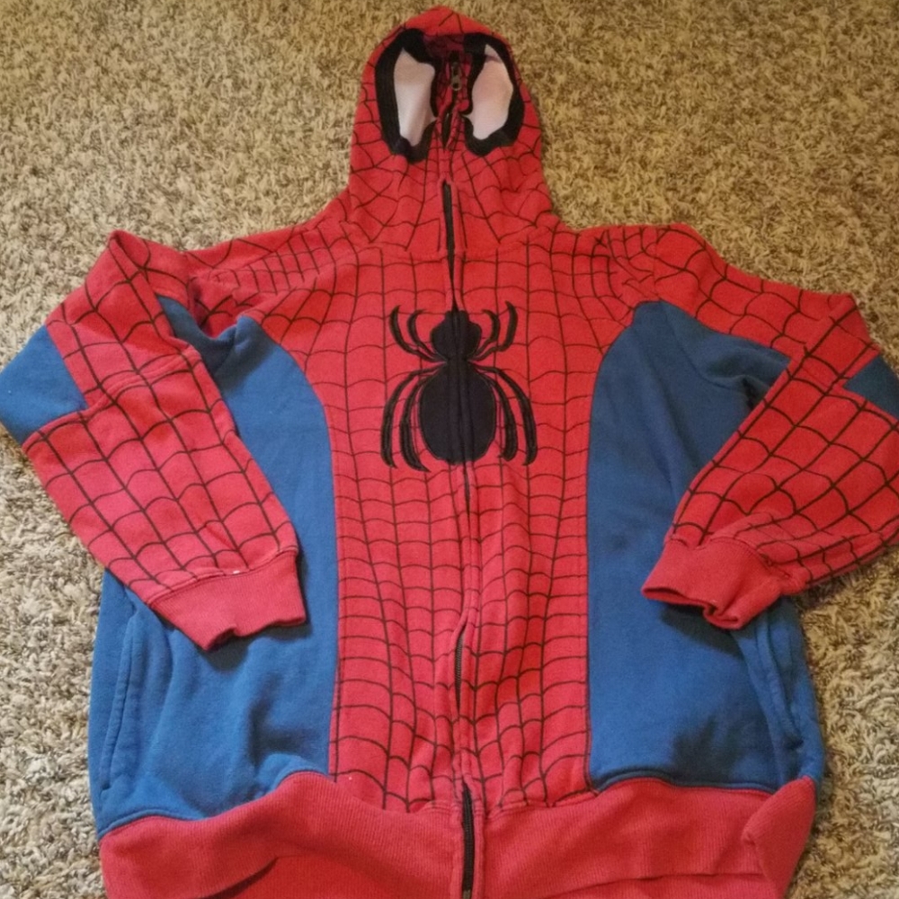 Spiderman zip up